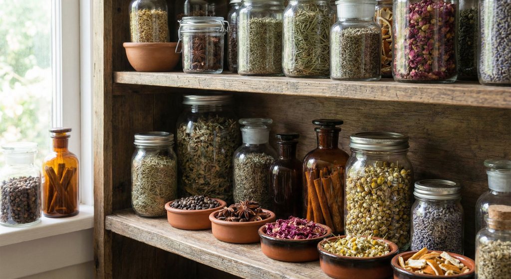 Variety of natural ingredients